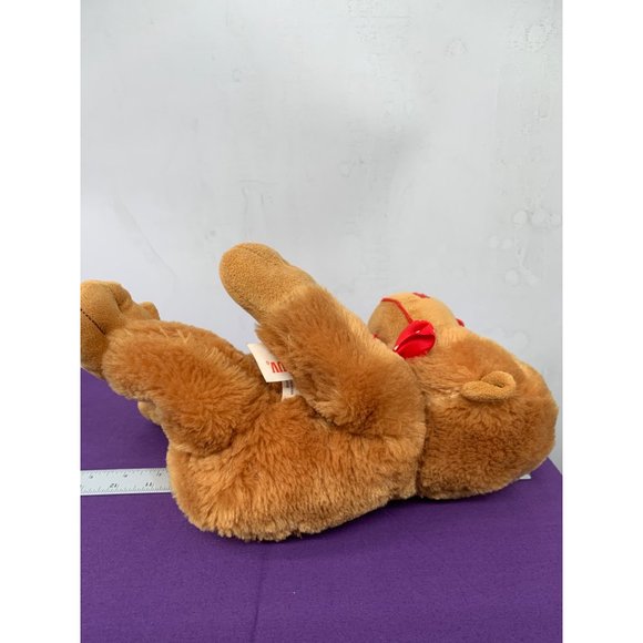 Hug and  Luv 2016 Valentine Ape Gorilla Red Bow Love Hearts Kiss Lips on Face 10 - Picture 7 of 11